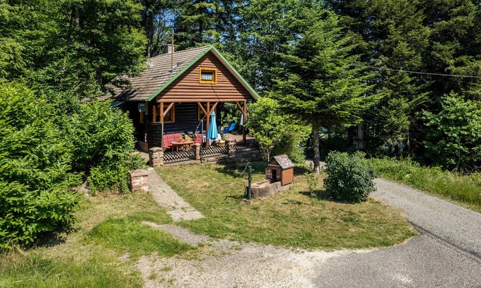 Lauf Maison | Maison de vacances 'Blockhaus Im Schwarzwald' au milieu de la nature et avec vue sur la montagne