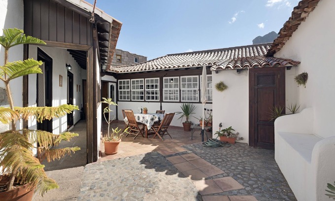 Vallehermoso Maison | Maison de vacances "Casa Rural El Palmar" avec vue sur la montagne, terrasse privée et Wi-Fi