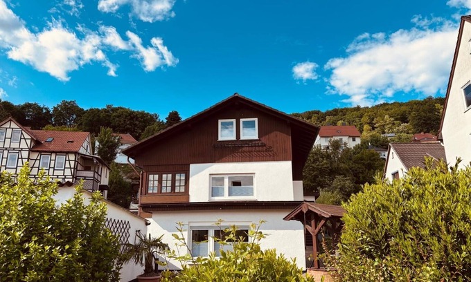 Hann. Muenden Maison | Vacation home Dreiflüsse with parking lot