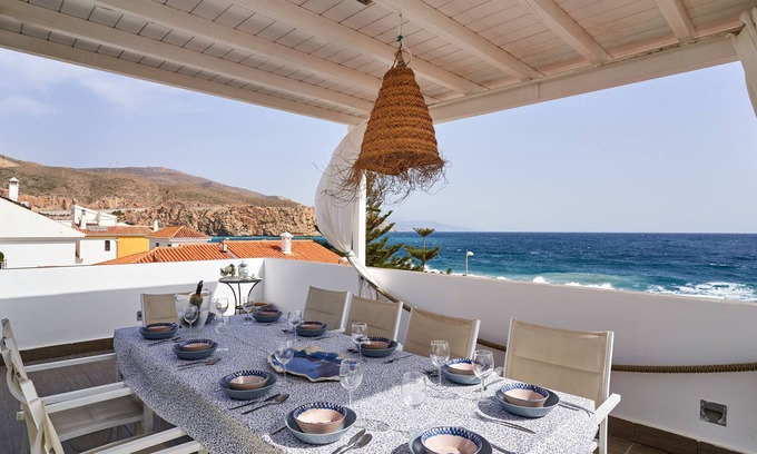 Calahonda Maison | Maison de vacances "Casa Sueña" près de la plage avec 4 terrasses privées et Wi-Fi