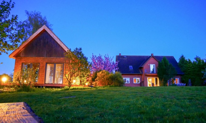 Mesekenhagen Maison | Maison de vacances pour jusqu'à 12 personnes sur la mer Baltique / Bodden avec sauna à rames
