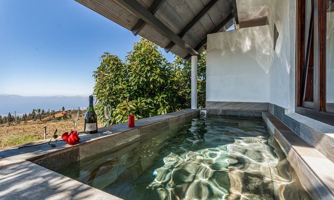 Granadilla de Abona Maison | Maison de vacances 'Land Of Dreams' avec vue sur la mer, piscine partagée et Wi-Fi