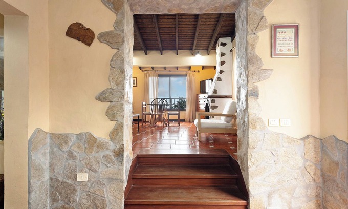 La Orotava Maison | Maison de vacances 'Casa Rural Los Nardos' avec vue sur la mer et terrasse privée