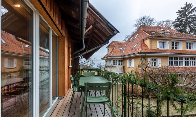 Schopfheim Maison | Maison de vacances 'Maisonette 1c' avec vue sur la montagne, balcon privé et Wi-Fi