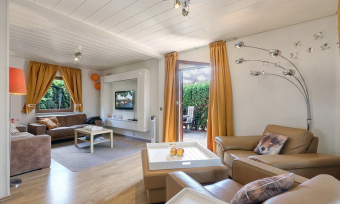 Kirchheim Maison | Vacation home near Viola (own sauna, 50''-TV, WLAN) in the forest, by the lake