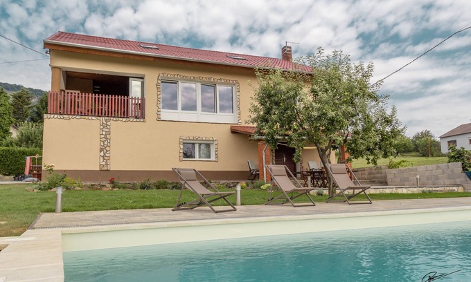 Badacsony Maison | Vacation home OMEGA, with large pool and lake view