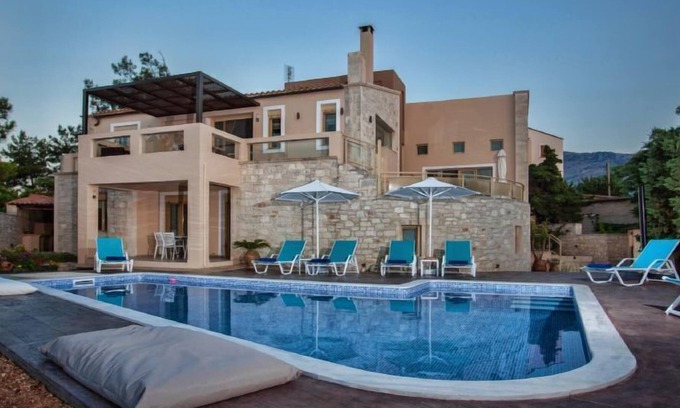 Roussospiti Maison | Maison Palladio Villa à Roussospiti - 10 personnes, 4 chambres