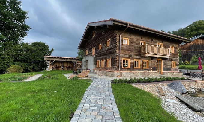 Drachselsried Maison | Vacation home rehberg14 - historic farm with pond & sauna