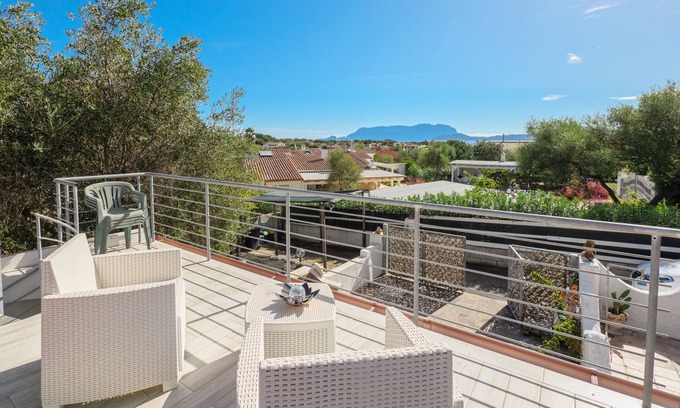 Pittulongu Maison | Maison de vacances 'Viletta a Mare' près de la plage avec jardin, 2 terrasses et Wi-Fi