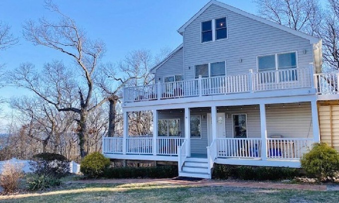 Miller Place Maison | Vacation home with private beach access