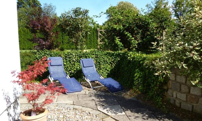 Putnitz Appartement | Des vacances sur un grand jardin dans une nature magnifique près de Bodden