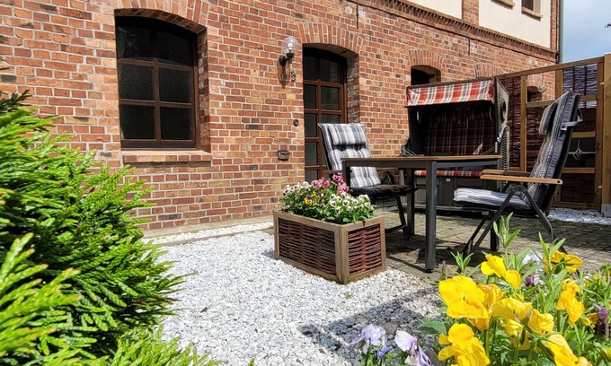 Steffenshagen Appartement | Vacances - repos - nature - mer Baltique - ferme équestre - entreprise familiale! Appartement. N ° 5