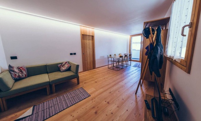 San Giovanni di Fassa Appartement | CiasaNÜ - First Floor - with balcony, walk to the start of the Sella Ronda