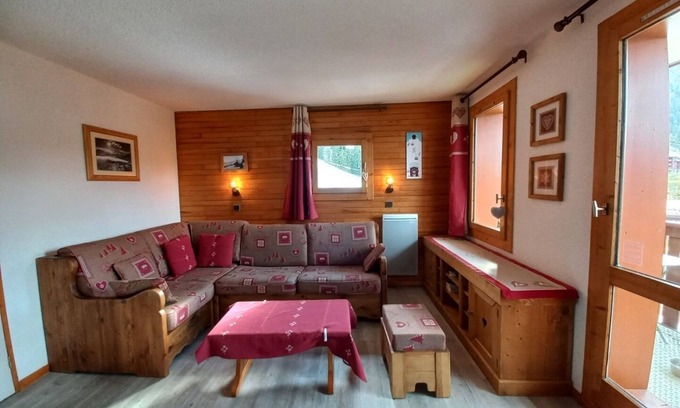 Les Avanchers-Valmorel Appartement | VALMOREL appart 5 pers, rés. Lauzière Dessus, superbe vue, parking couvert