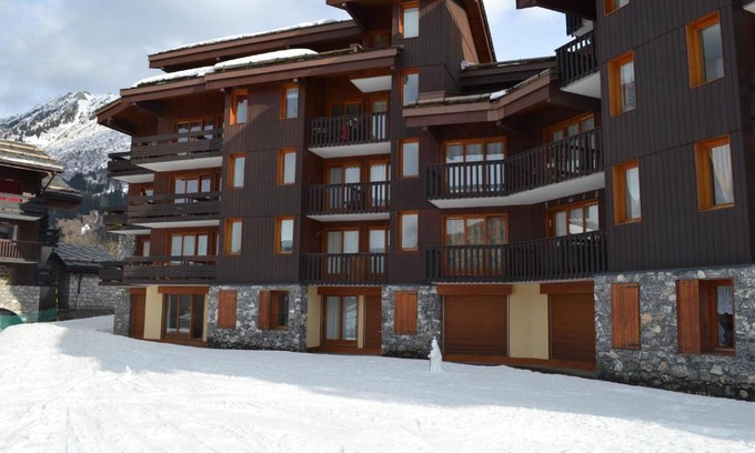Les Avanchers-Valmorel Appartement | Valmorel Studio Skis aux pieds