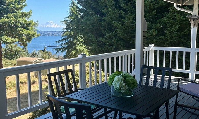 Vashon Island Maison | Vashon Island Paradise: Mountain Views & Beach Access