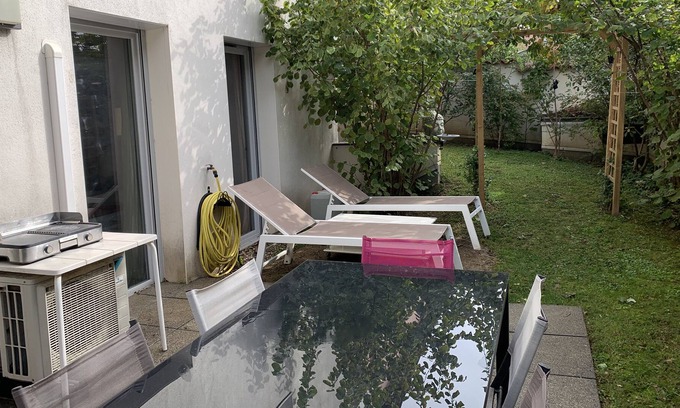 3rd Arrondissement Appartement | Appartement très calme avec jardin sud Lyon quartier Monplaisir