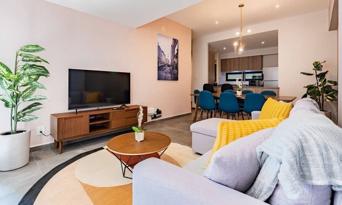 Narvarte Poniente Appartement | VH | Gran Depa Narvarte | wifi + balcón | 348