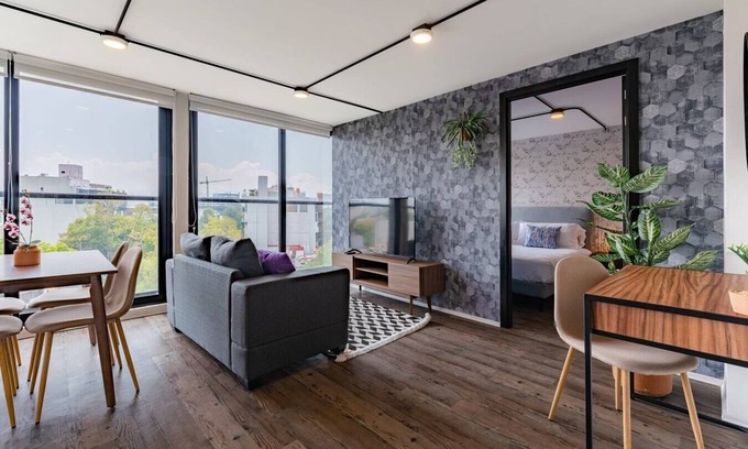 Hipodromo Appartement | VH | Piso Completo Condesa | gym and wifi | 365