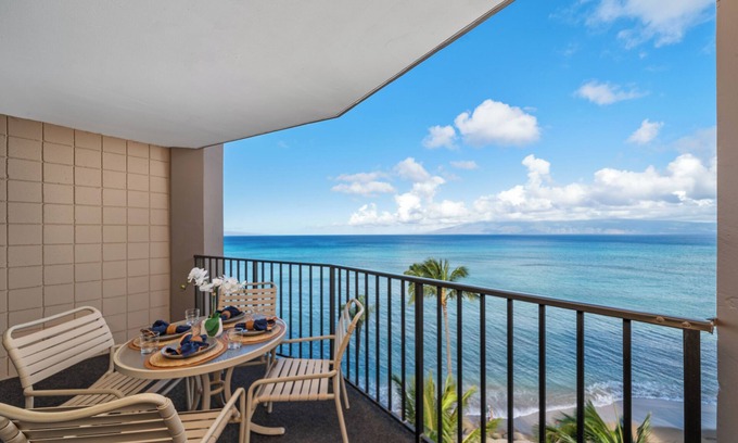 Kahana Copropriété | VI 904 Oceanfront 1BD Condo w Stunning Maui Views