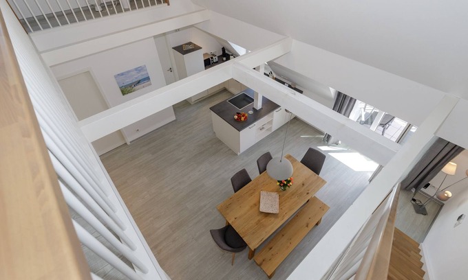 Alt Gaarz Appartement | Viel Charme zum Wohlfühlen auf Zwei Etagen - mit Balkon