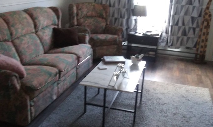 Rimouski-Neigette Appartement | View of the river, near the city center and the bike path near the river.