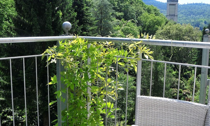 Balg Appartement | Surplombant environnement verdoyant et central, balcon