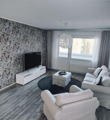 Maenttae-Vilppula Appartement | Viihtyisä kahden makuuhuoneen huoneisto Mäntässä