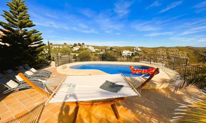 Cumbre del Sol Villa | Villa 'Mimosa' avec vue sur la mer, Wi-Fi et climatisation