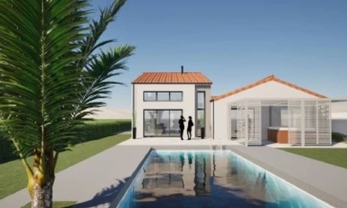 Saint-Vincent-sur-Jard Villa | Villa/Maison récente 8 p. SPA & SAUNA privés 2 kms de la plage, marais, forêts