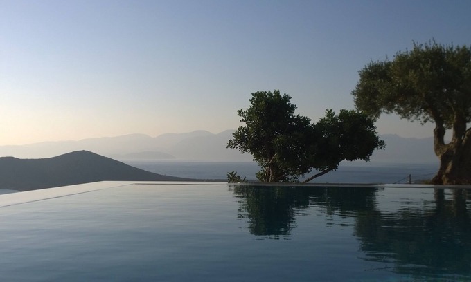 Elounda Villa | Villa 3 chambres 1 piscine superbe vue panoramique Spinalonga Mirabello Elounda