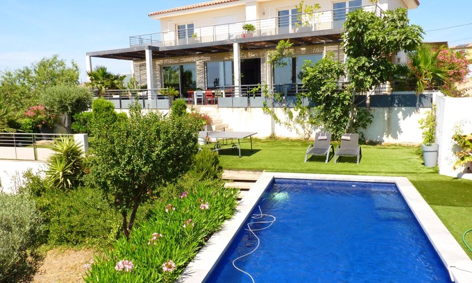 Les Borels Maison | VILLA 300 M 2 VUE MER Luxury villa 300 m2 breathtaking view 5 bedrooms 10 people