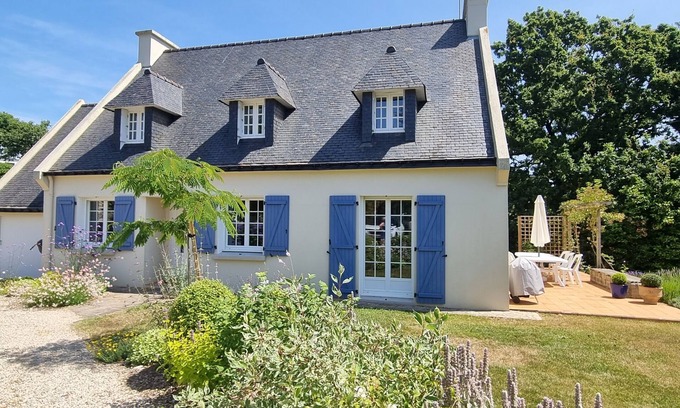 Concarneau Villa | Villa 300m plage des sables blancs et GR34 à Concarneau - Wi fi , jardin clos