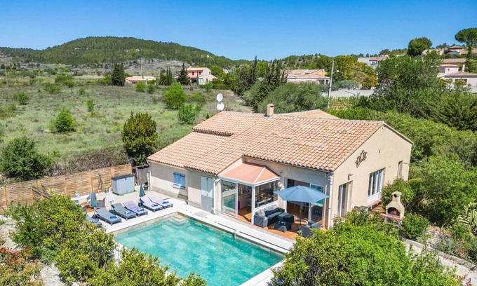 Argeliers Villa | villa 6 personnes avec piscine privée