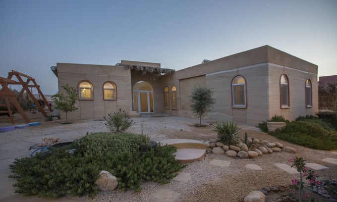 Sde Boker Villa | Villa Adama - Villa en terre battue fabriquée à la main dans le désert de Zin