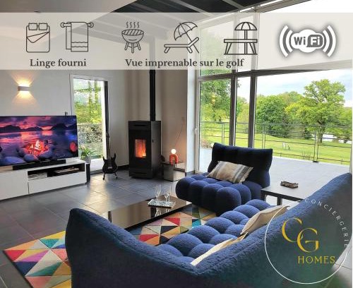 Nesmy Villa | Villa Albatros, Vue golf imprenable, WIFI, Confort