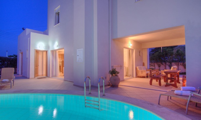 Agios Vasileios Maison | Villa Alkisti, private pool, near the beach, located in the center of village
