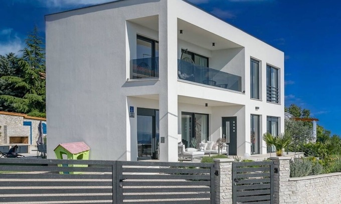 Linardici Maison | 🏝️ Villa Alma 5★ with sea view, pool, jacuzzi & sauna