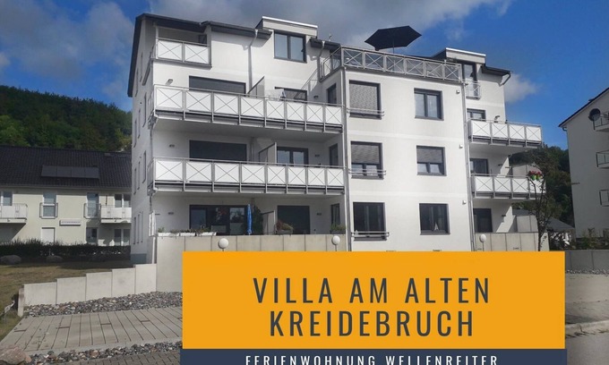 Sassnitz Appartement | Villa Am Alten Kreidebruch, appartement de vacances "Wellenreiter" avec une touche maritime
