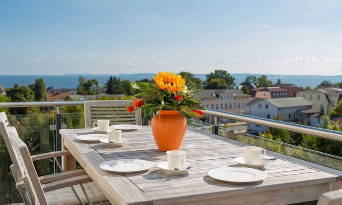 Sassnitz Appartement | Villa am Kreidebruch - Appartement OstseeWeitblick - Villa am Kreidebruch - Appartement OstseeWeitblick