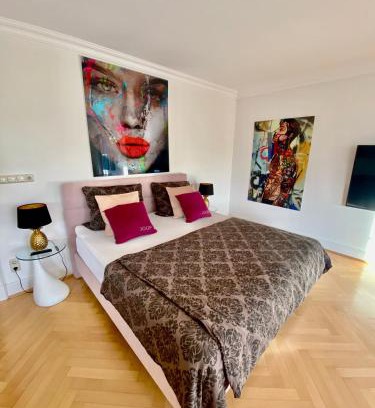 Region Hannover District Appartement | Villa am Steinhuder Meer App Suite-La Fleur-mit Pantry Küche, Luftreinigungssystem, Garten, WLAN