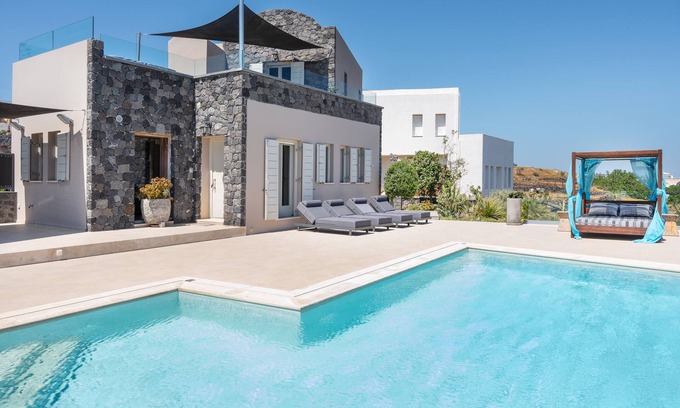 Vourvoulos Maison | Villa 'Amaranthine' avec piscine privée, Wi-Fi et climatisation