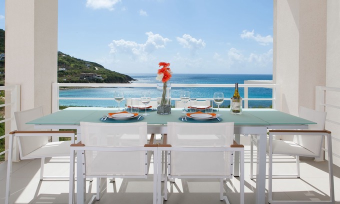 Indigo Bay Villa | Villa Amaya - Villa immaculée moderne, vue imprenable sur l'océan, piscine privée, plage
