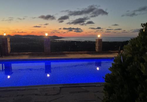 Steni Villa | Villa Asteri, views, private, pool heating on request, 30 mins from Paphos