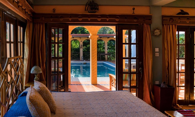 Morne Rouge Villa | Turtleback Pavilion - Superbe villa de vacances à la Grenade pour 2 avec piscine privée