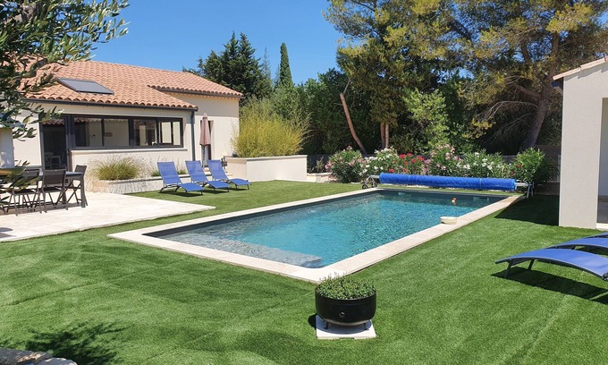 Serviers-et-Labaume Maison | Villa avec piscine en Pays d'Uzès - Pont du Gard