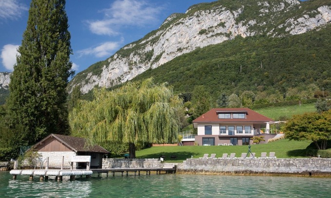 Veyrier-du-Lac Villa | Villa Bagatelle 5 étoiles Vision Luxe 10 personnes 5 chambres Annecy