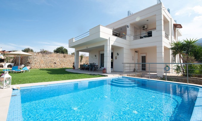 Georgioupolis Villa | Villa Balos avec vue mer