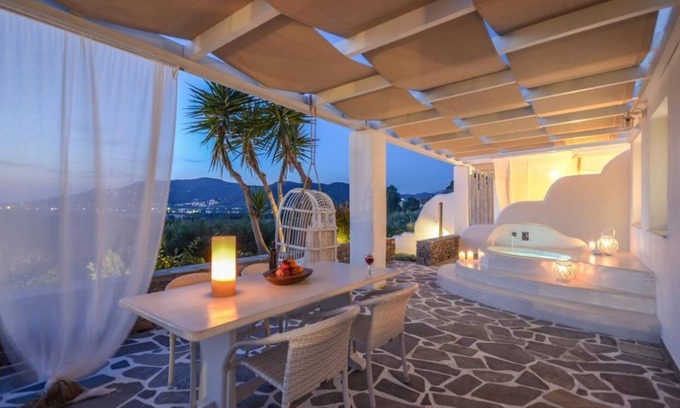 Glinado Villa | Villa Bella Vista 90M2 2Bedrms 2Bathrms Sea view from Tzacuzzi