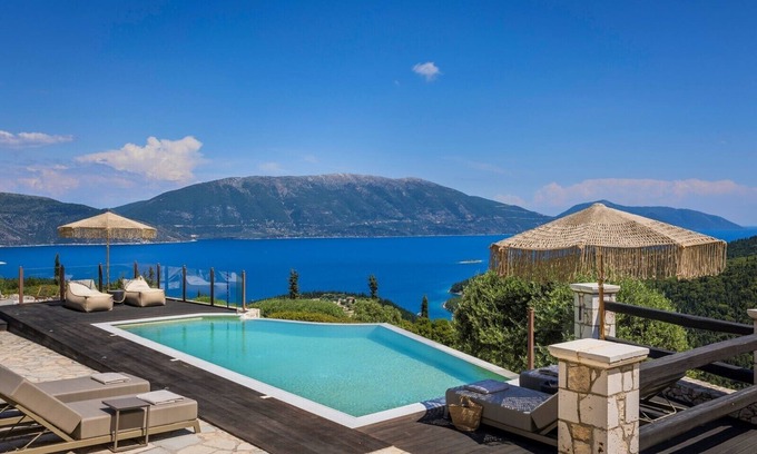 Chalikeri Villa | TOUT NOUVEAU: Villa Bolios, vue mer, piscine privée